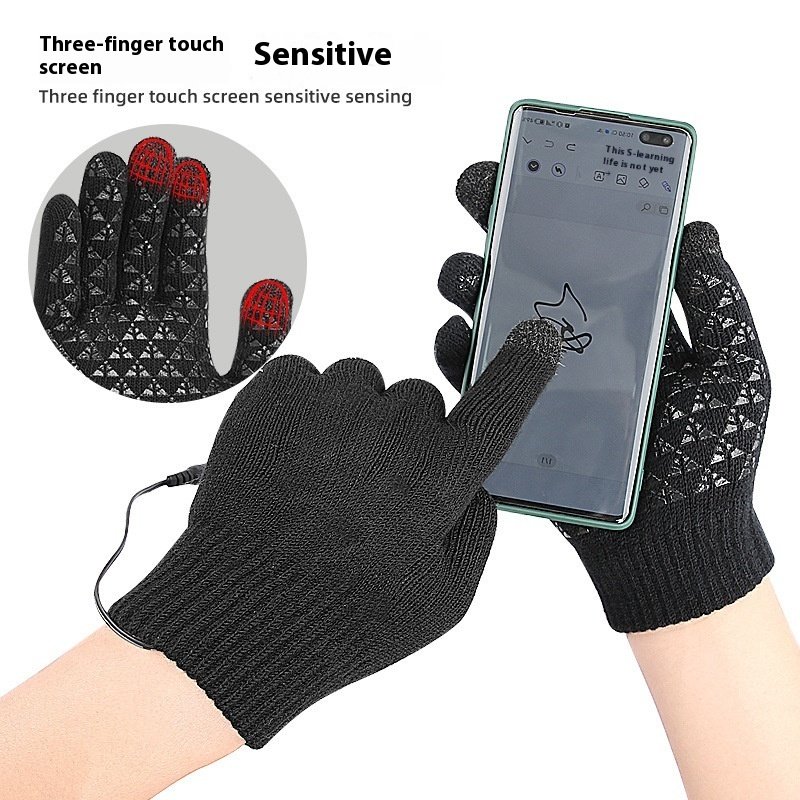 USB Heated Winter Gloves — Instant Warmth in Seconds