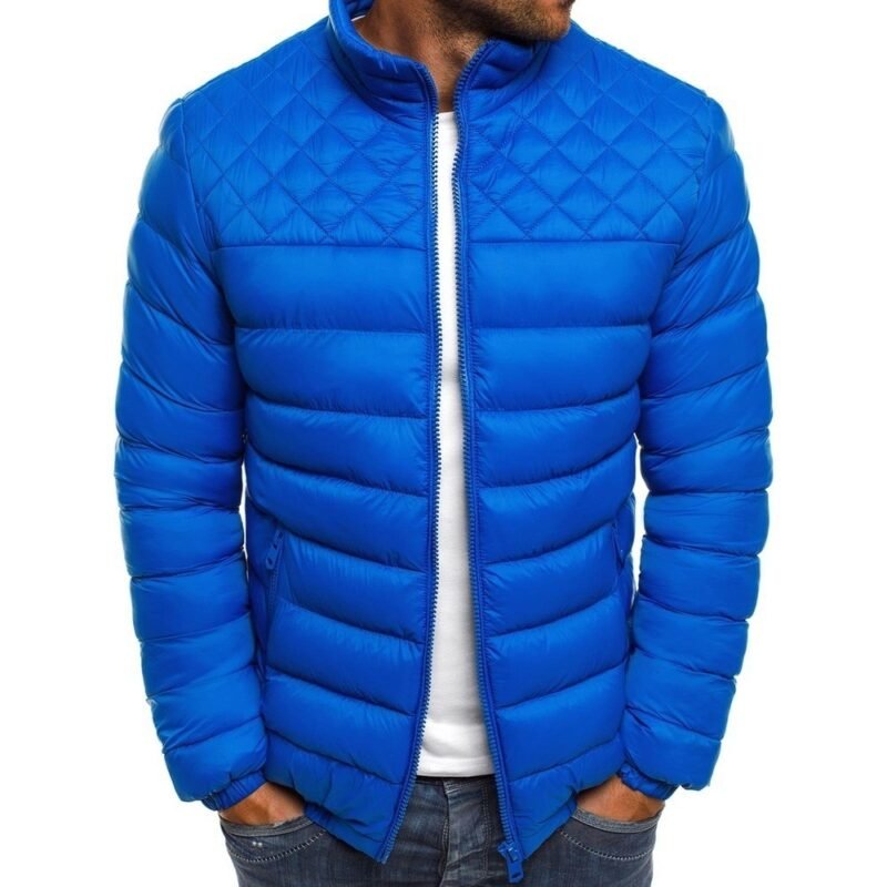 Men's Coat Winter Solid Color